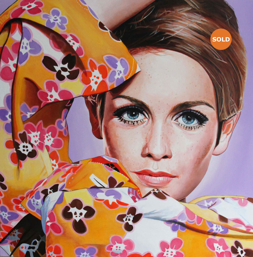 Twiggy In Yellow LG SOLD